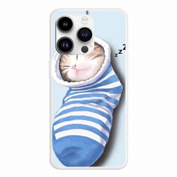 Coque iPhone 15 Pro Max Bébé Chat