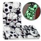 Coque iPhone 15 Pro Max Luminous tête de mort