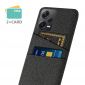 Coque Xiaomi Redmi Note 12 Pro Plus Tissu Porte-Cartes