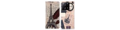 Housse Xiaomi 13T / 13T Pro Tour Eiffel et lettre