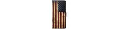 Housse Google Pixel 6a Drapeau Américain Vintage