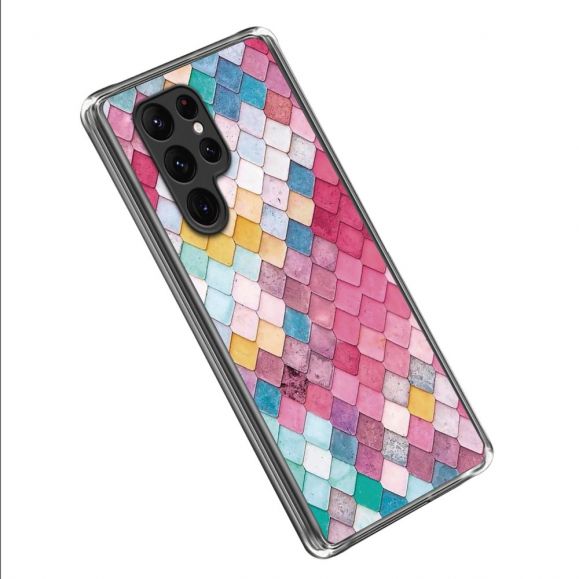 Coque Samsung Galaxy S23 Ultra Colorful Squares
