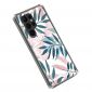 Coque Samsung Galaxy S23 Ultra Feuilles Vertes et Roses