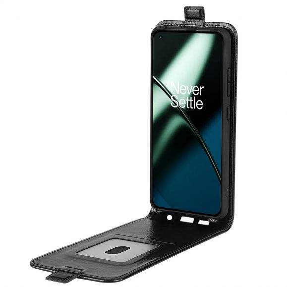 Housse OnePlus 11 5G simili cuir avec rabat vertical