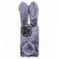 Coque iPhone 15 Pro Lapin Fausse Fourrure