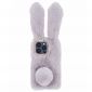 Coque iPhone 15 Pro Lapin Fausse Fourrure