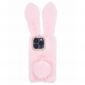 Coque iPhone 15 Pro Lapin Fausse Fourrure