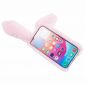 Coque iPhone 15 Pro Lapin Fausse Fourrure