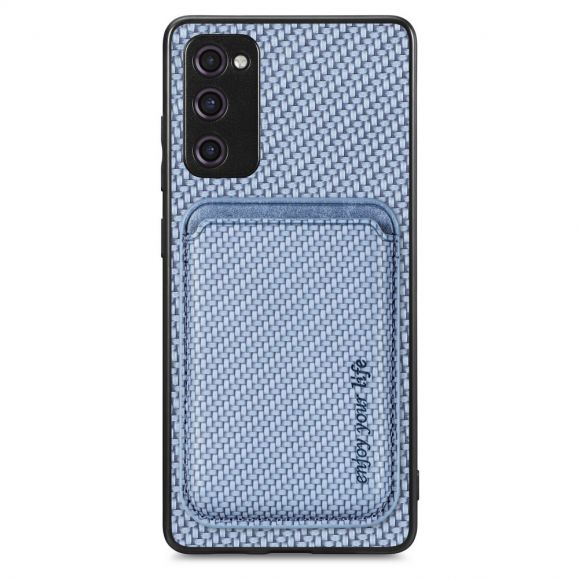 Coque Samsung Galaxy S20 FE Verre Trempé Fibre Carbone