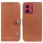 Housse Moto G84 5G KHAZNEH imitation cuir