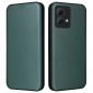 Housse Moto G84 5G simili cuir fibre de carbone