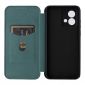 Housse Moto G84 5G simili cuir fibre de carbone