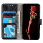 Housse Motorola Edge 40 Neo effet cuir luxueux coutures