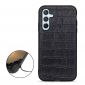 Coque Samsung Galaxy A54 5G Cuir aspect peau de croco