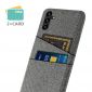 Coque Samsung Galaxy A54 5G Tissu Porte-Cartes