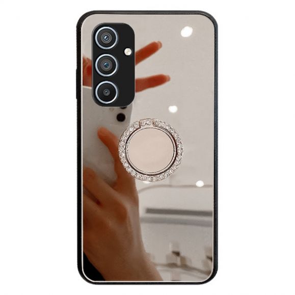 Coque Samsung Galaxy A54 5G effet miroir avec anneau