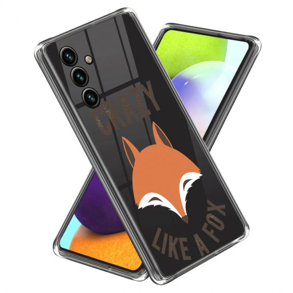 Coque Samsung Galaxy A54 5G Fou comme un RENARD