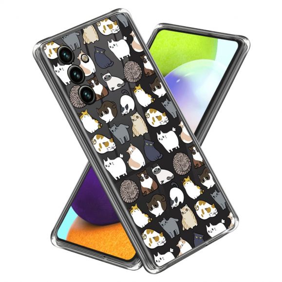 Coque Samsung Galaxy A54 5G multiples chats