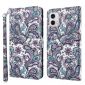 Housse Moto G73 5G Paisley Fleur 01