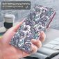 Housse Moto G73 5G Paisley Fleur 01