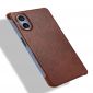 Coque Sony Xperia 5 V effet cuir premium