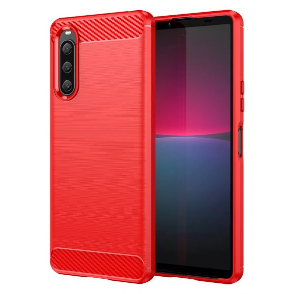 Coque Sony Xperia 10 V effet brossé silicone