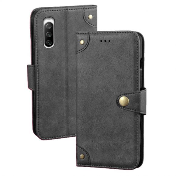 Housse Sony Xperia 10 V IDEWEI premium avec rivets