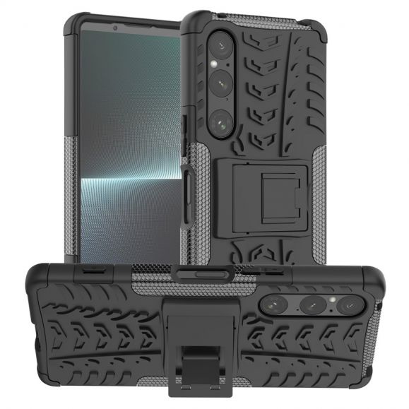 Coque Sony Xperia 1 V Antidérapante avec Support Intégré
