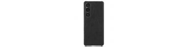 Coque Sony Xperia 1 V effet cuir premium