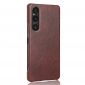 Coque Sony Xperia 1 V effet cuir premium