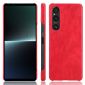 Coque Sony Xperia 1 V effet cuir premium