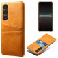 Coque Sony Xperia 1 V Simili Cuir Basique