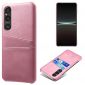 Coque Sony Xperia 1 V Simili Cuir Basique