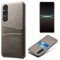 Coque Sony Xperia 1 V Simili Cuir Basique