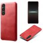 Coque Sony Xperia 1 V Simili Cuir Basique