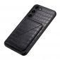 Coque Samsung Galaxy S23 Sleek Croc avec Porte-Carte
