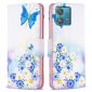 Housse Motorola Edge 40 Neo Papillon et marguerites