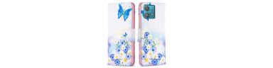 Housse Motorola Edge 40 Neo Papillon et marguerites