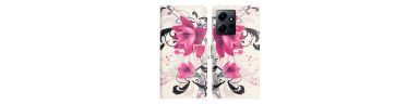 Housse Xiaomi Redmi Note 12 4G Fleurs de lotus