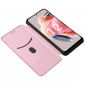 Housse Xiaomi Redmi Note 12 4G simili cuir fibre de carbone