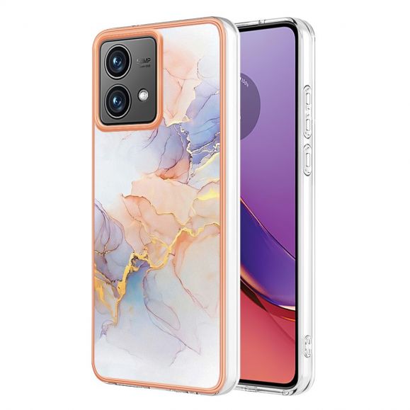 Coque Moto G84 5G marbre coloré