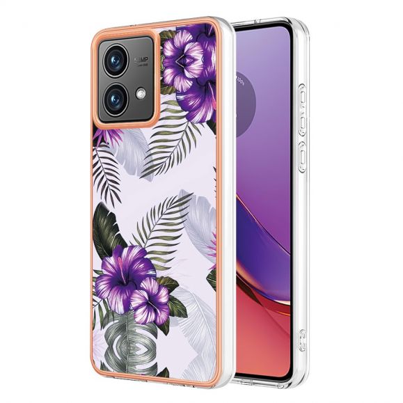 Coque Moto G84 5G Fleurs Exotiques