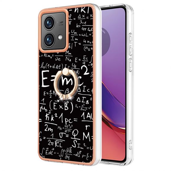 Coque Moto G84 5G Genius Math avec Support Anneau