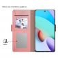 Housse Xiaomi Redmi Note 12 premium porte cartes avec miroir