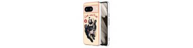 Google Pixel 8 - Coque Give Me Five Dog avec Support Anneau