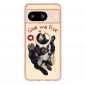 Google Pixel 8 - Coque Give Me Five Dog avec Support Anneau