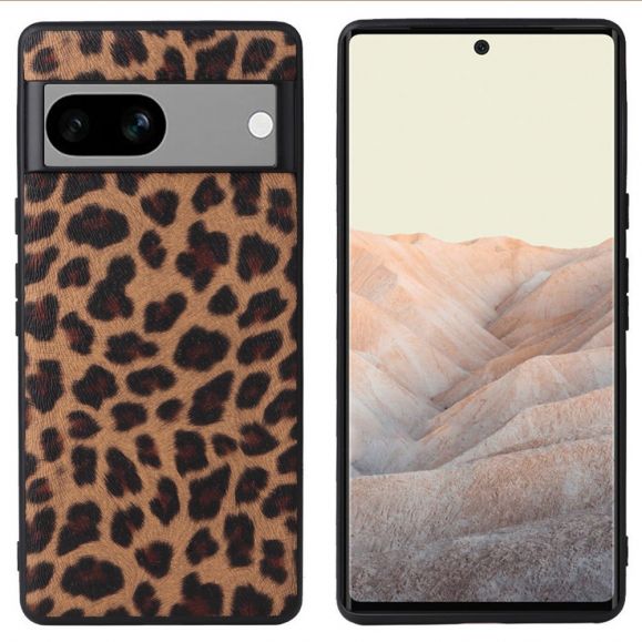 Google Pixel 7a - Coque motif léopard