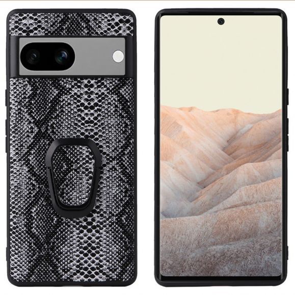 Google Pixel 7a - Coque effet serpent fonction support