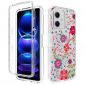 Coque Xiaomi Redmi Note 12 5G / Poco X5 5G Fleurs et Feuilles