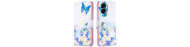 Honor 90 Lite - Housse Papillon et marguerites